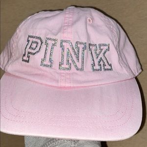 baseball cap by pink